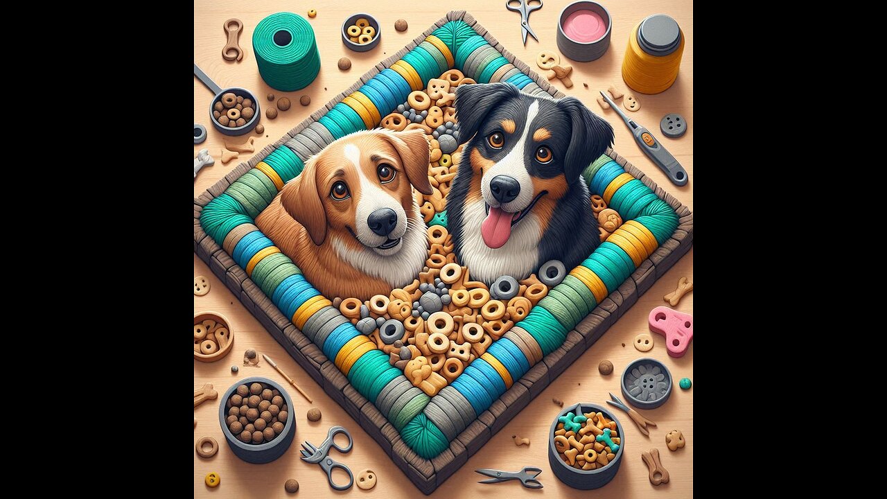 Instant Enrichment for Dogs (DIY Snuffle Mat in Seconds!) #funny #animals #facts