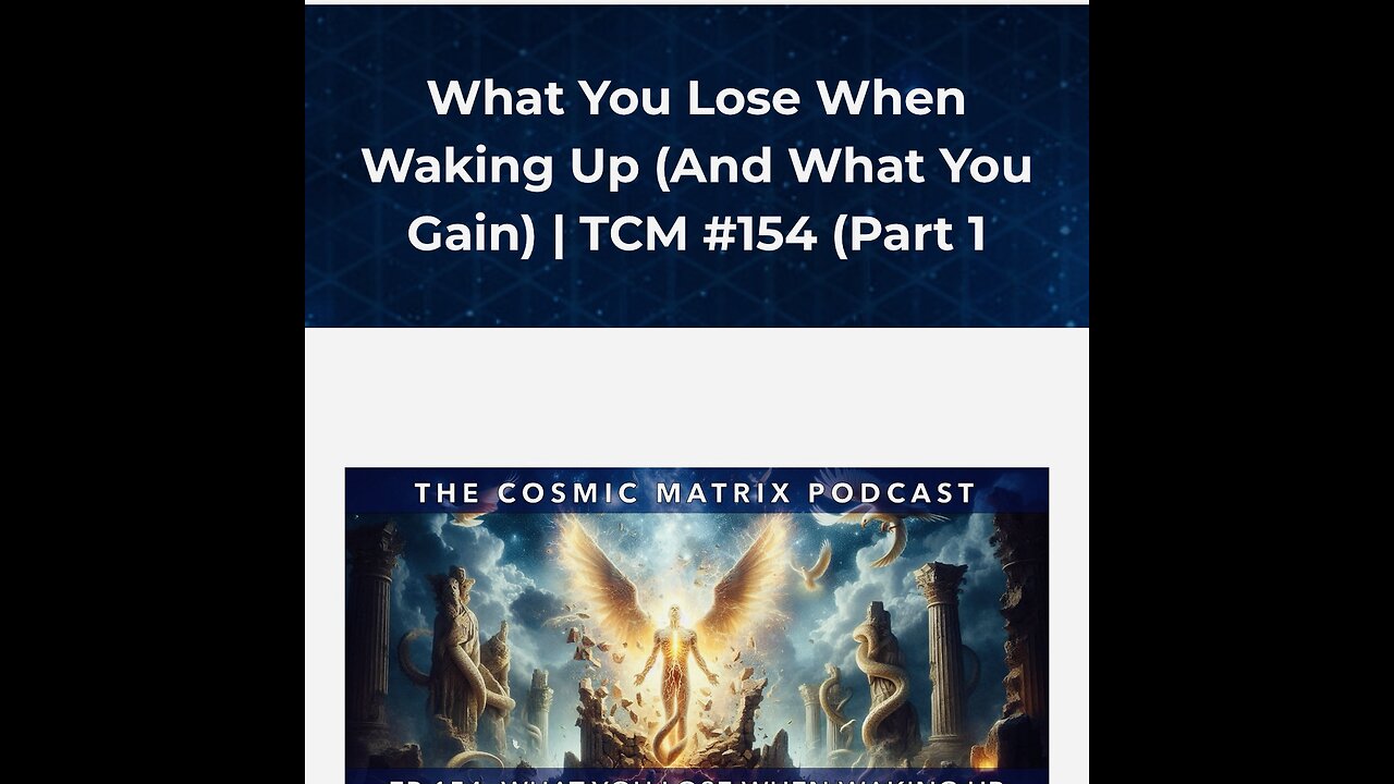 Series 10, Part 1, Egypt just before the Exodus | Wake Up Spiritually embedded