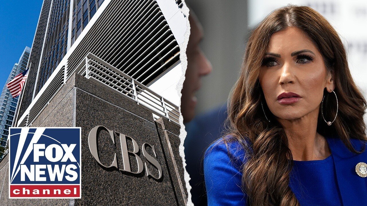 CBS faces EXPLOSIVE backlash over Kristi Noem edit