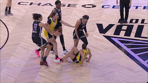 🫢 FLAGRANT, Kelsey Plum TRIPS/KICKS Veronica Burton | Los Angeles Sparks WNBA women's basketball