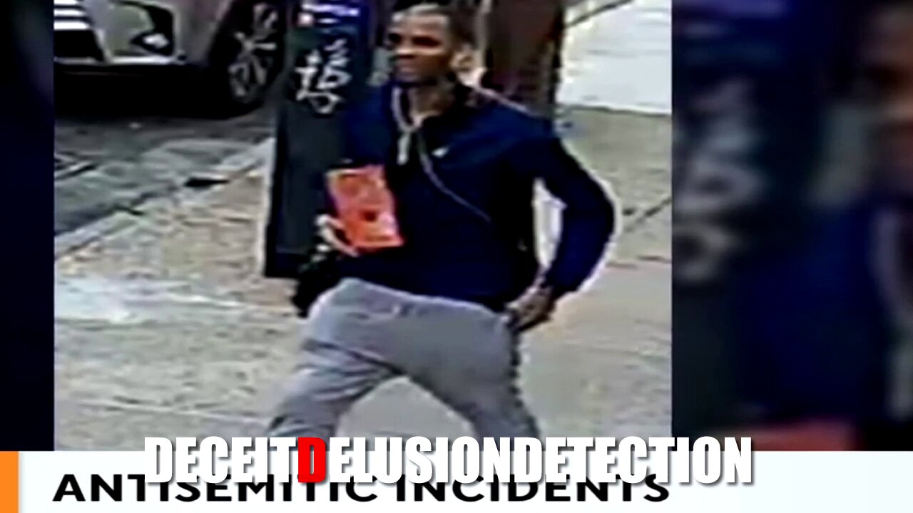 A black suspect is wanted in a string of antisemitic vandalism