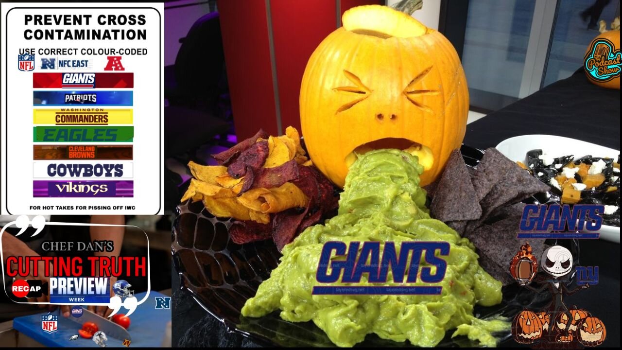 Giants vs 49ers Preview: Chef Dan on Life Without Cam Skattebo & How NY Can Fix Their Struggles