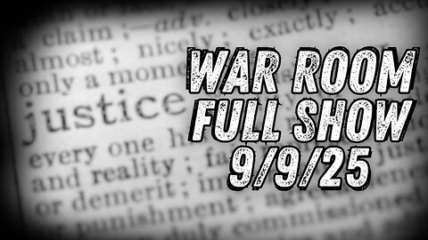 WAR ROOM WITH ROB DEW - 9/9/2025: Complete Footage Emerges Of Iryna Zarutska Stabbing, Trump DOJ To Bring Federal Charges Against Killer