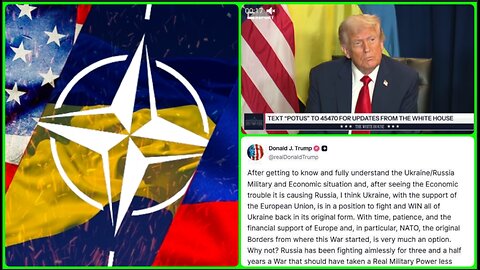 Trump's U-Turn on Russia - Calls for NATO-UKR Escalation Against Moscow (from the latest stream..) 