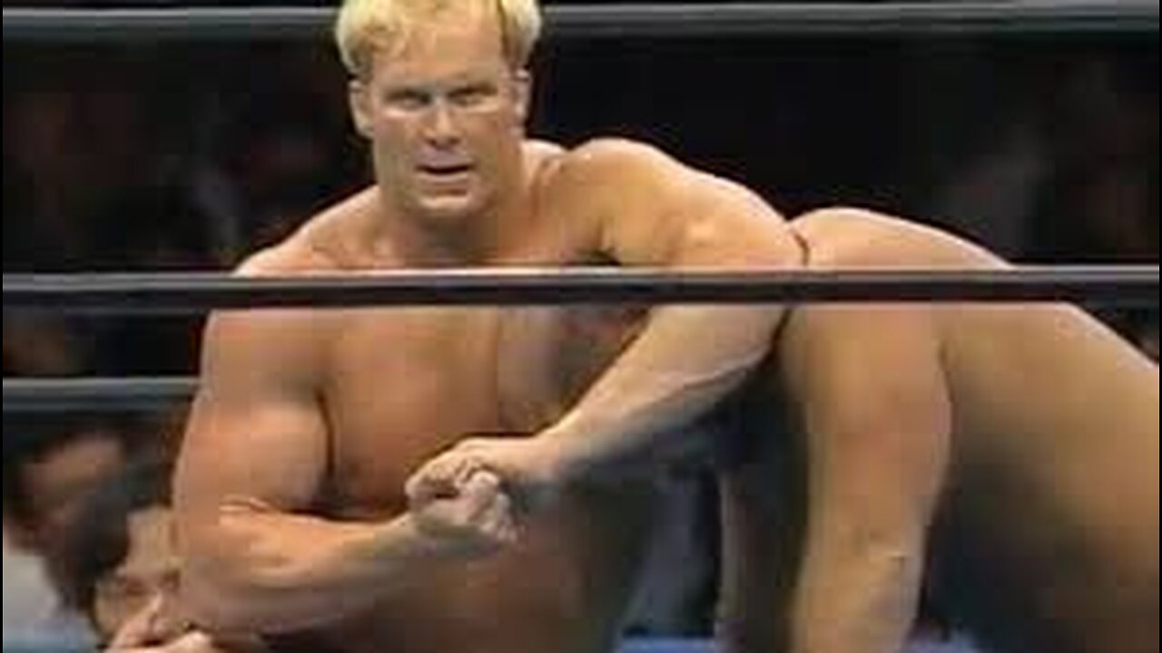 En Jay Pea Double You Arn Anderson vs Steve Austin - Aug 06 1992 - Shizuoka Industry Pavillon