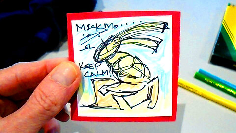 MICKMOCAM 21 _ _ . 🐰🎨 MICKMO SHARES SOME DRAWN BUNNY MAGNET ART! + MY JUNJI ITO BOOK PULLS! 🐰 _ #MickmoCam #MickmoART 🐇