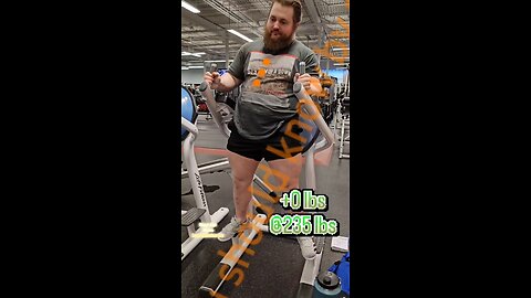 85 lbs Hanging Ab Crunches [Half-Hang] (Super-Lite) | #fitness #shorts #core