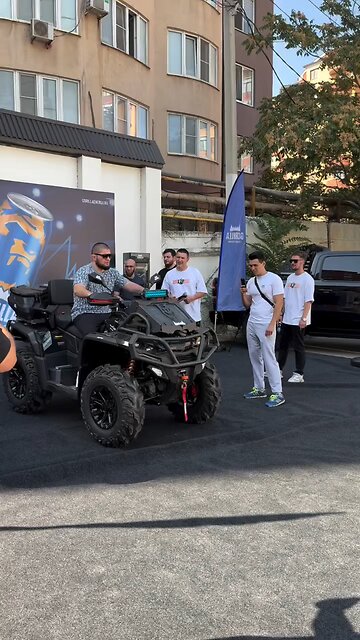 Khabib Nurmagomedov Shows Off His Quad Bike Skills
