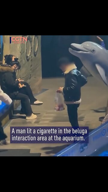 A man ignored the no-smoking sign then what happens you can't imagine