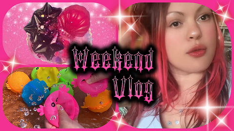 Making Soap and Dying My Hair Pink Weekend Vlog