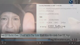 Best $17 Bucks i Ever ''Chuck''ed In The Toilet Bowl Abso~fkn~lutely Ever CIC, Yup!