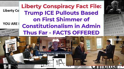 Liberty Fact File: Trump Tacitly Admits ICE's Unconstitutional Actions Inside States