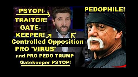 Psyop Hulk Hogan About To Expose Hollywood Adrenochrome Industry Before He Died!