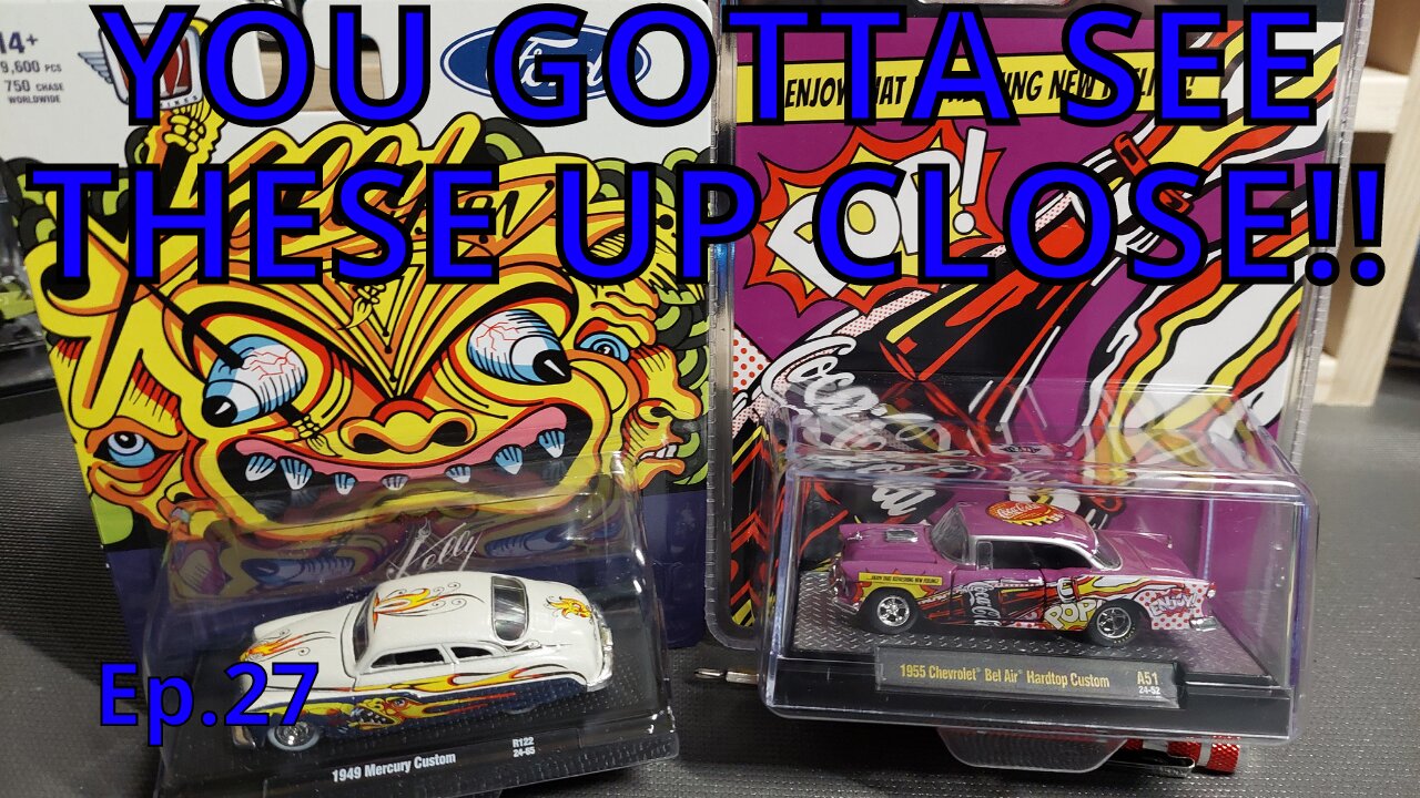 🔥 Stunning Artwork! Unboxing 2 Premium Classics – '55 Chevy & '49 Mercury! 🎨🚗 | Ep.27