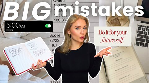 8 Studying Mistakes Holding You Back