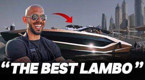 Andrew Tate GOES WILD In $8M Lamborghini Yacht