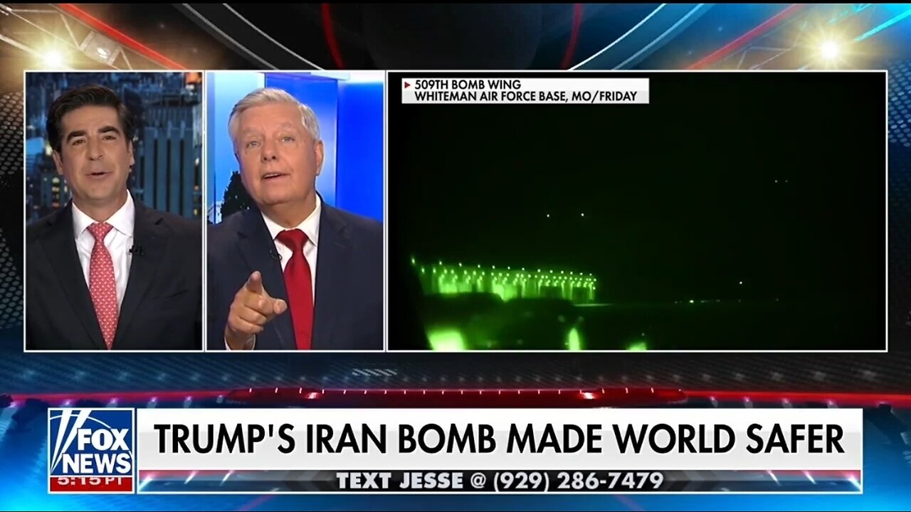 Sen Lindsey Graham: I Don't Want Regime Change, But I Want The Regime To Change