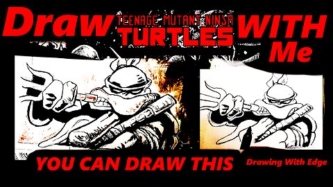 Draw Ninja Turtles like a PRO the Fun and Easy way.