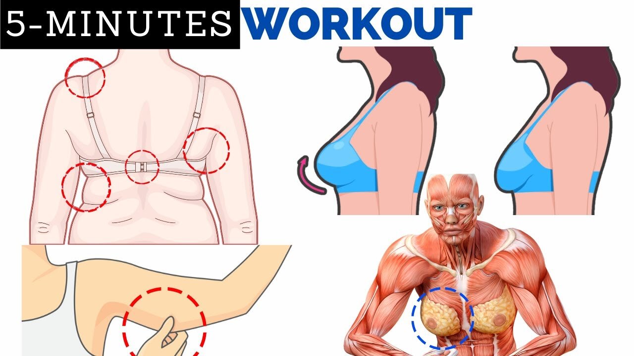 GET FIT FAST! Lose Arm Fat, Sagging Breasts and Back Fat in Just 2 Weeks!