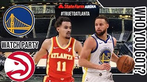 Golden State Warriors vs Atlanta Hawks | Live Play by Play | Watch Party Stream | NBA 3-22-25 🏀🔥