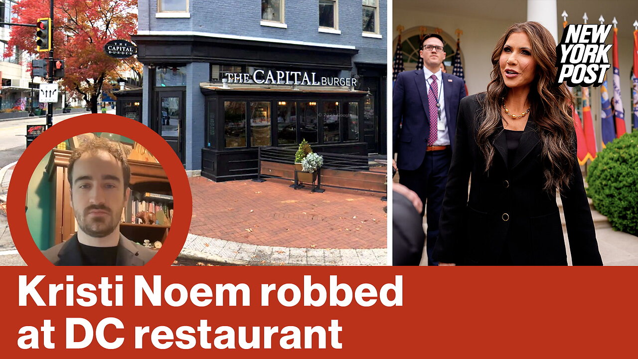 Kristi Noem robbed at DC restaurant | Reporter Replay