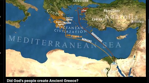 Did Gods People Create Ancient Greece? Danaans, Dardanians