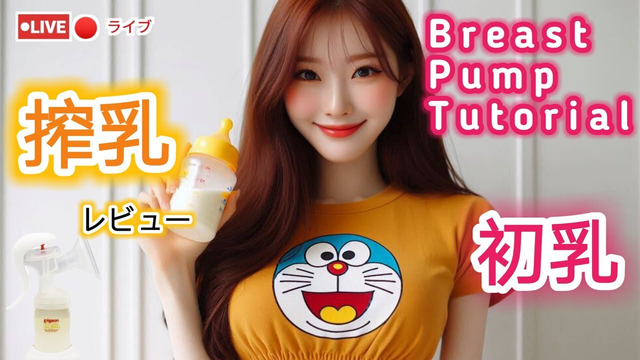 【搾乳機の使い方】搾乳入門！(pigeon搾乳機/Breast Pump Tutorial) #育児#子育て#搾乳