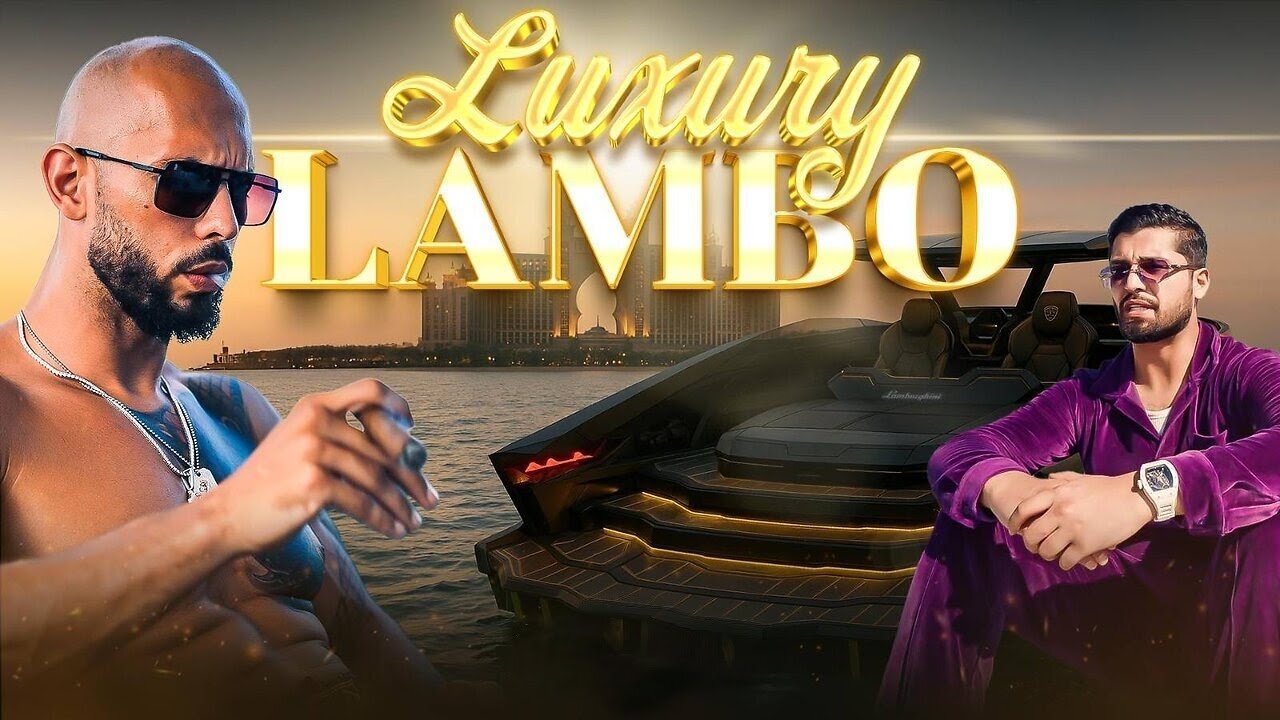 Andrew Tate Joins Lord Aleem on a $8M Lamborghini Yacht