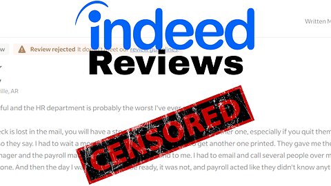 Why Indeed.com Censors Company Reviews