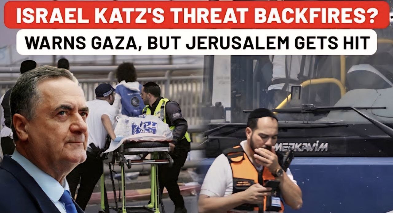 Israel Katz's Threat Backfires Within Hours? Warns Gaza, But Jerusalem Gets Hit By Terror Attack
