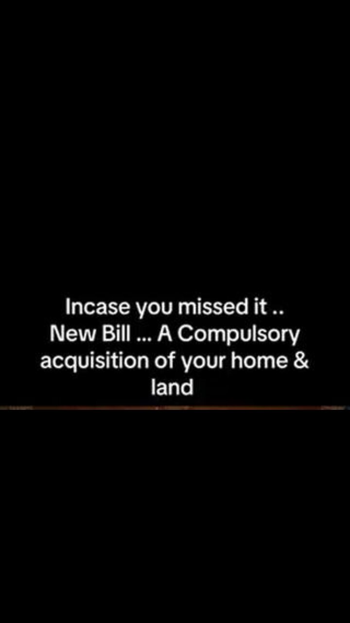 IRELAND - Compulsory Purchase Order Bill 2025