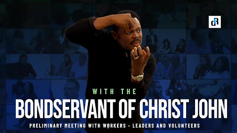 Pastor John in America, Ennis, Texas 🇺🇸: Holding the first meeting for the dRealms Training Center