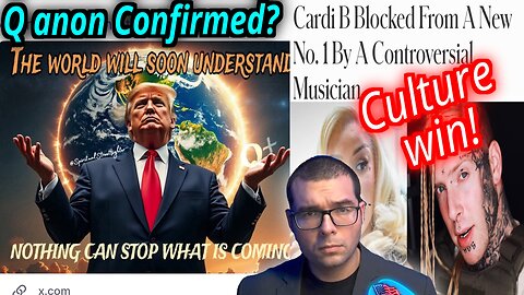 CONSPIRACY BATTLE! Trump is either Dead or the QANON leader. Calling out Warp Speed. TC 9/1/25