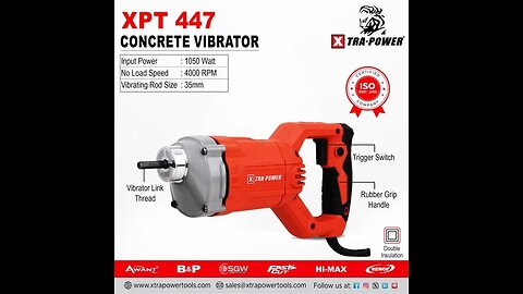 Concrete Vibrator+ Needle 1.5Mtr XPT-447