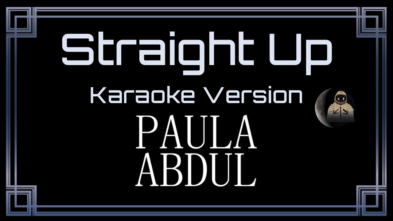Paula Abdul - Straight Up (CC)