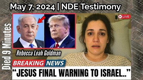 Truth about Trump & Nathanyahu | What Jesus Told Her About Israel Trump Will SHOCK You.