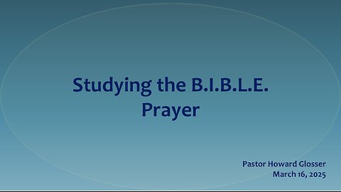 Grace Church Service 2025-03-16