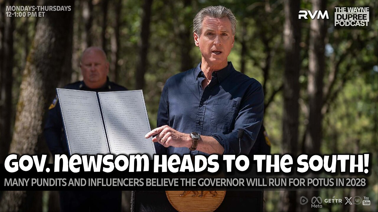 E2117: Gov. Newsom to Tour South Carolina, Engaging Rural Voters 7/8