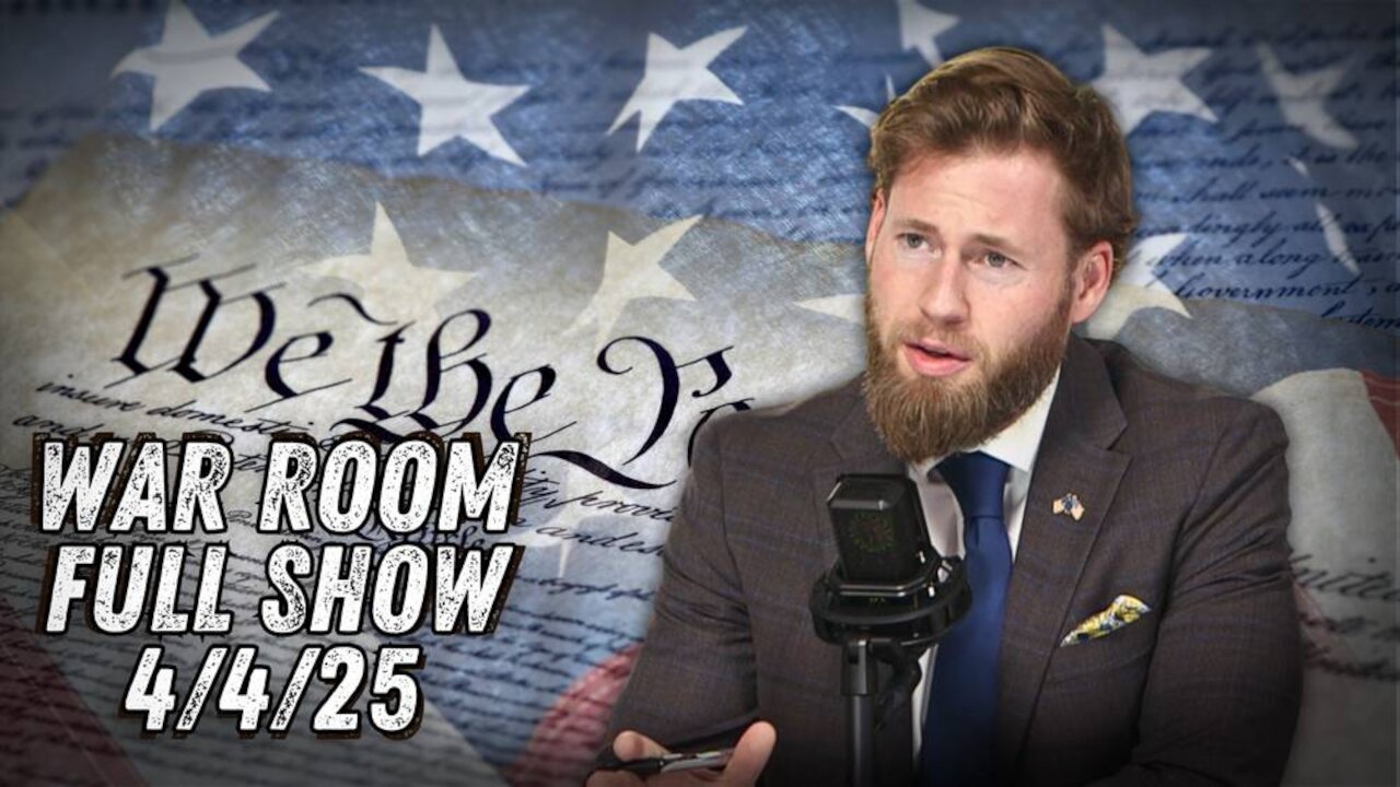 WAR ROOM WITH OWEN SHROYER - 4/4/2025: Democrats’ Economic Fear Mongering Goes Into Overdrive As Trump Tariffs Go Into Effect