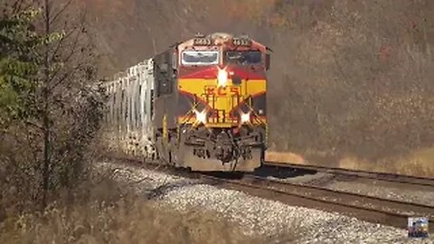 Three CSX Trains from Lodi, Ohio November 2, 2024 Part 2