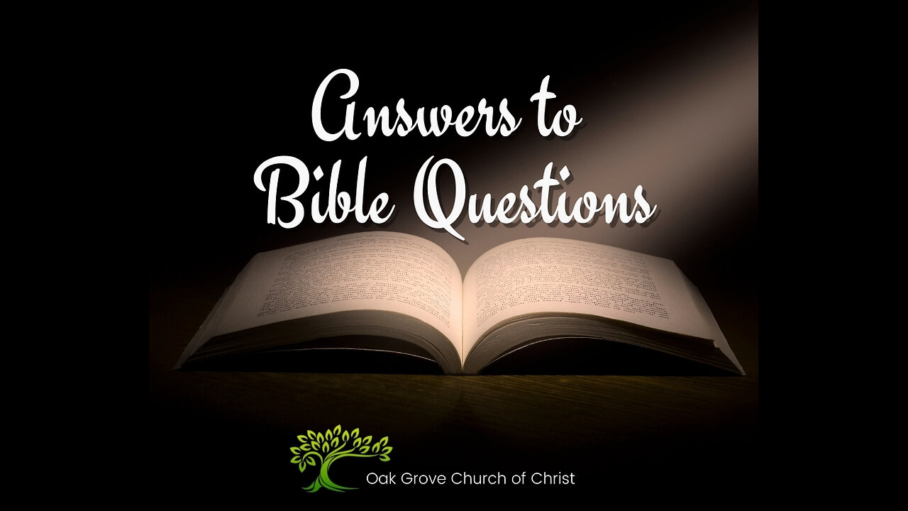 2 BIBLE QUESTION & ANSWERS: 200625 #@shamounian