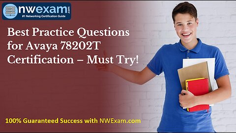 Best Practice Questions for Avaya 78202T Certification – Must Try!