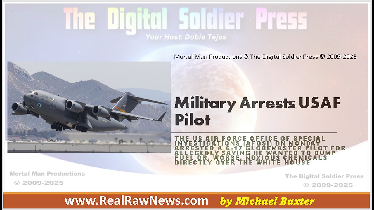 Military Arrests USAF Pilot