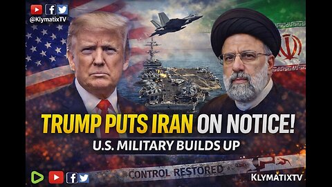 Trump Puts Iran on Notice as U.S. Military Builds Up