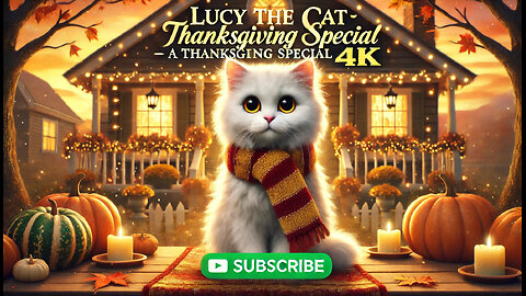 LUCY THE CAT - EPISODE 4 | A THANKSGIVING SPECIAL 4K