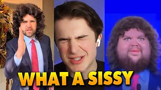 Paid Dem shill Harry Sissy MELTS DOWN over JD Vance's Halloween costume