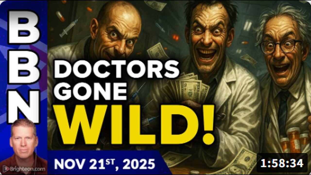 Brighteon Broadcast News, Nov 21, 2025 – Japan unleashes huge currency stimulus; U.S. DOCTORS GONE WILD over vaccines