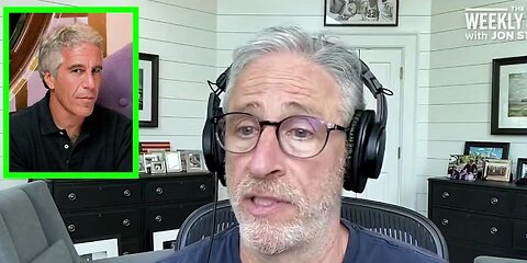 Jon Stewart mocks the Trump administration’s handling of the Epstein Files