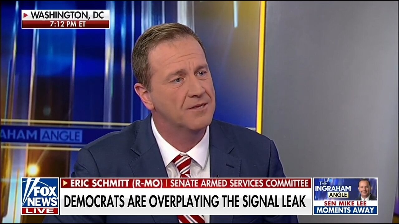 Sen Eric Schmitt: Liberal Reporters Ignore Biden’s Decline, Push Hegseth to Resign