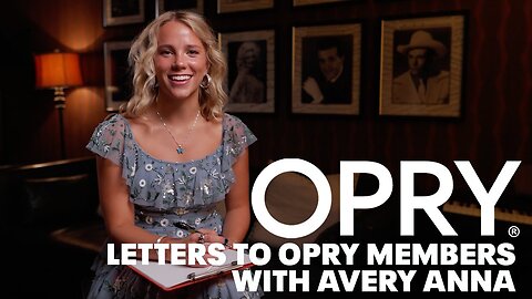 Avery Anna Writes a Letter to Opry Member Carrie Underwood!
